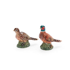 Spode Woodland Pheasant Salt & Pepper Spode - Crystal House