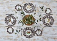 Spode Woodland Salad Plate 8 Inch, American Paint Spode - Crystal House