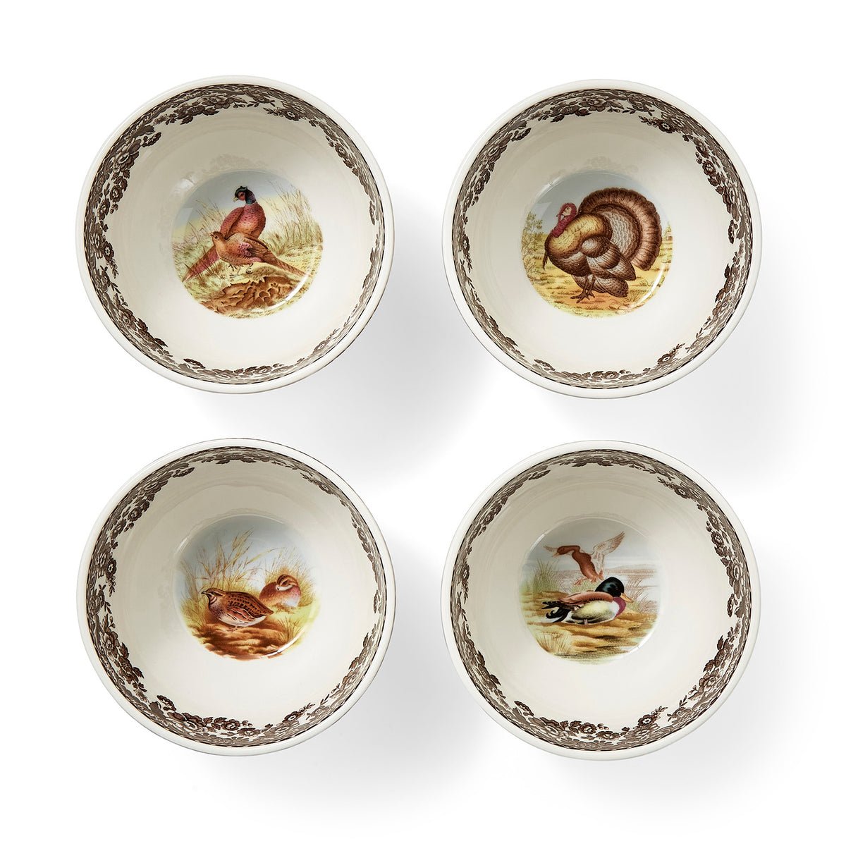 Spode Woodland Set of 4 Dip Bowls Spode - Crystal House