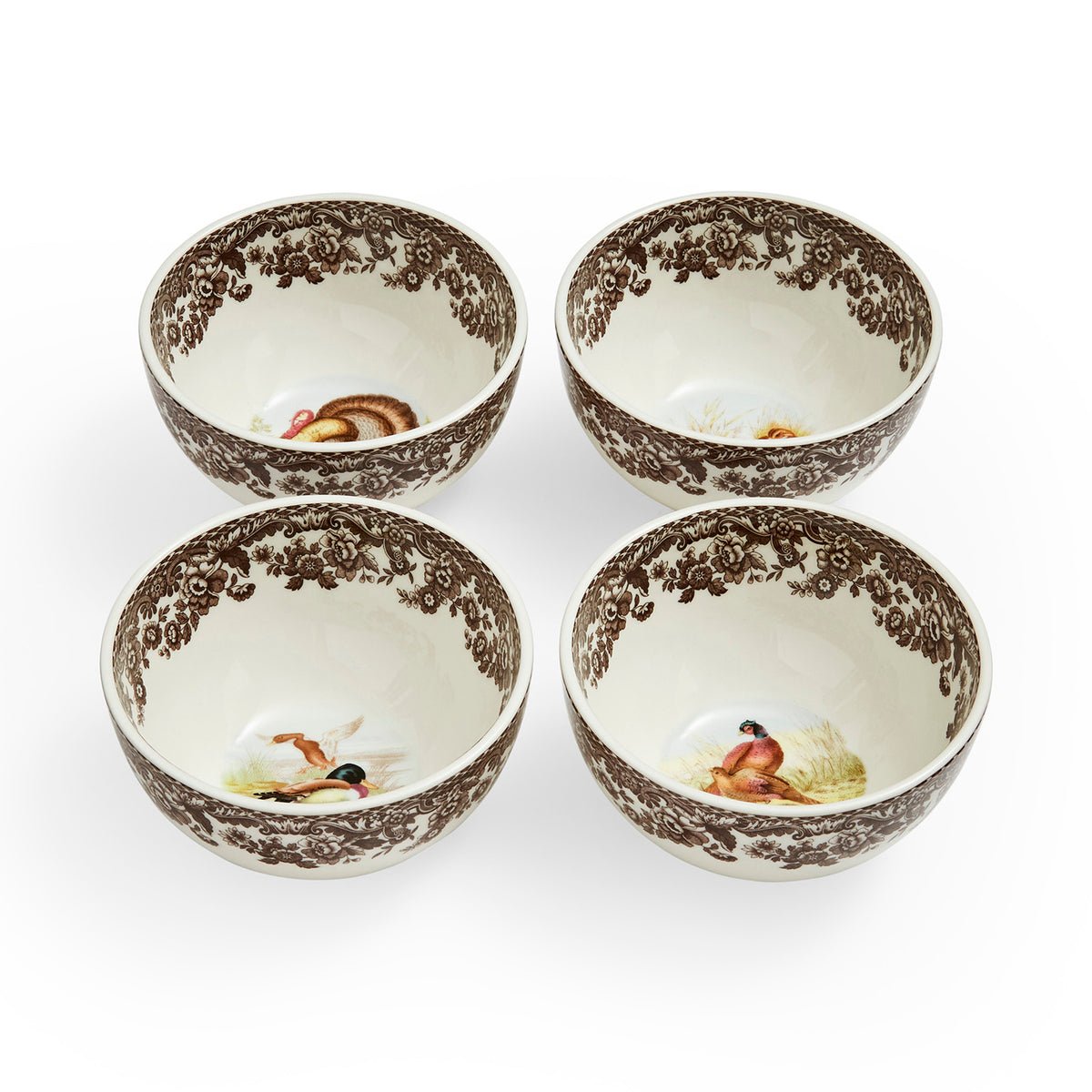Spode Woodland Set of 4 Dip Bowls Spode - Crystal House