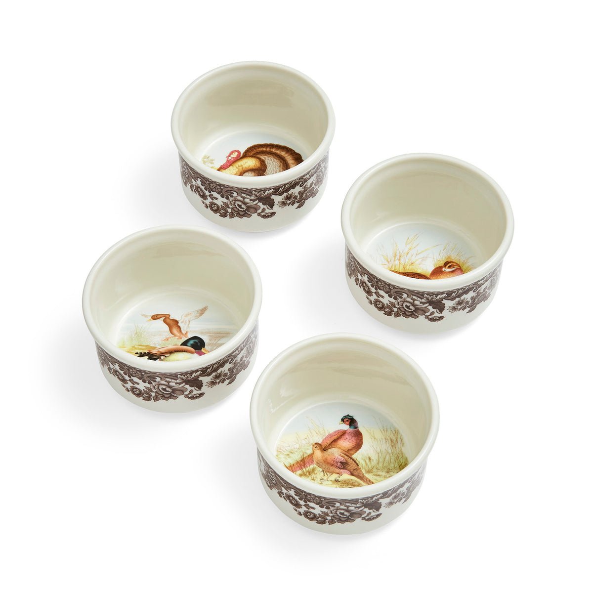 Spode Woodland Set of 4 Ramekins Spode - Crystal House