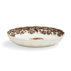 Spode Woodland Turkey Oval Fluted Dish Spode - Crystal House