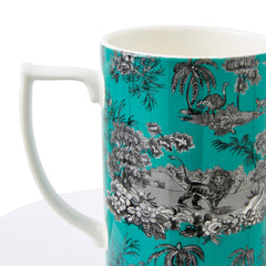 Spode Zoological Gardens Mug Turquoise Spode - Crystal House