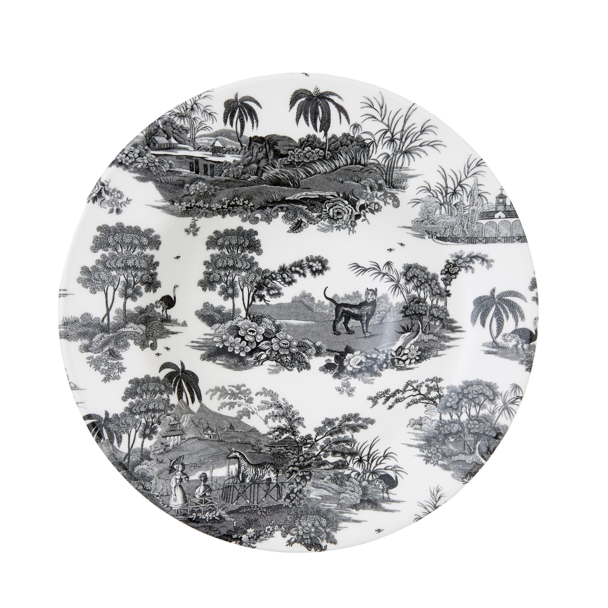 Spode Zoological Gardens Set of 4 Cereal Bowls Spode - Crystal House