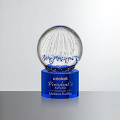 Starburst Glass Award – Corporate Recognition Trophy crystal edge - Crystal House