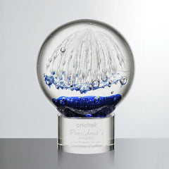 Starburst Glass Award – Corporate Recognition Trophy crystal edge - Crystal House