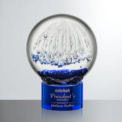 Starburst Glass Award – Corporate Recognition Trophy crystal edge - Crystal House