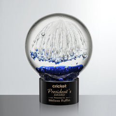 Starburst Glass Award – Corporate Recognition Trophy crystal edge - Crystal House