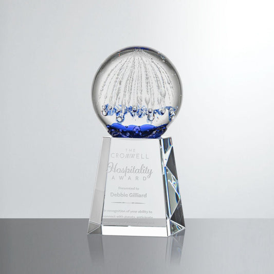 Starburst Glass Award – Luxury Corporate Trophy crystal edge - Crystal House