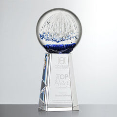 Starburst Glass Award – Luxury Corporate Trophy crystal edge - Crystal House