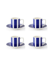Steccato Dinner and Serveware Bold Espresso Cup and Saucer Spode