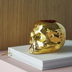 Still Life Votive Gold Kosta Boda