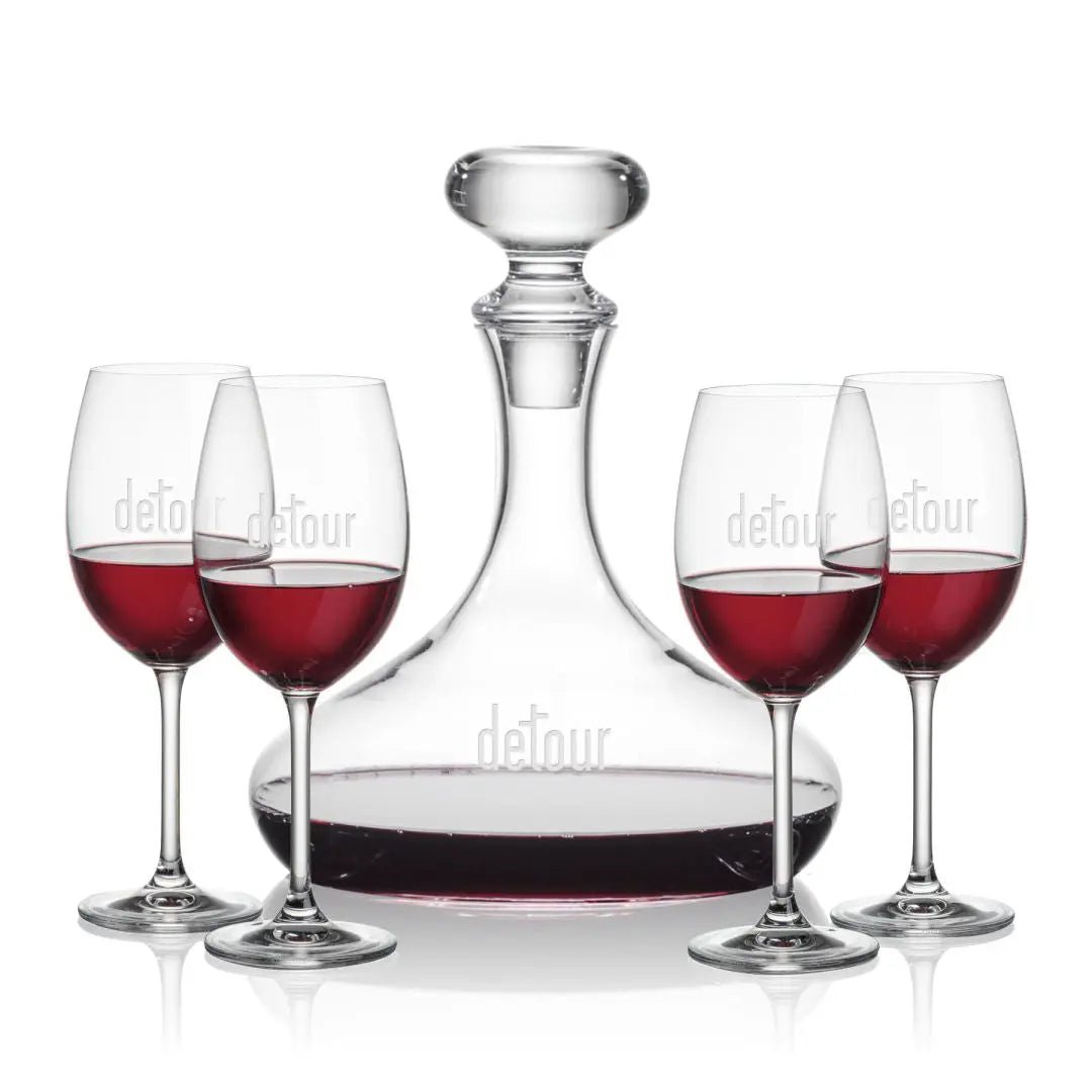 Stratford Decanter & Lid Crystal House 