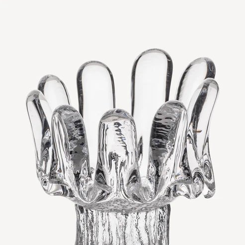 Sunflower Votive Clear Medium Kosta Boda - Crystal House