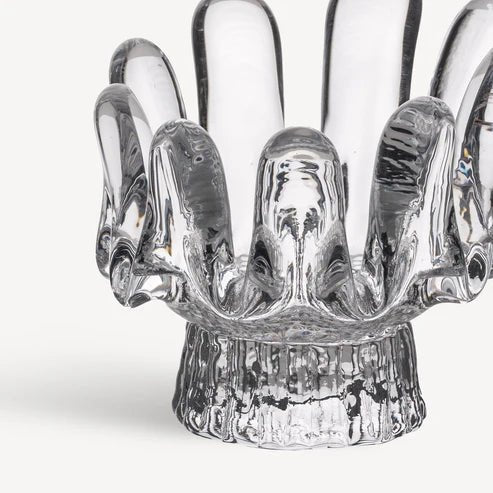 Sunflower Votive Clear Small Kosta Boda - Crystal House