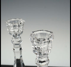 Tiffany & Co. Crystal Candlesticks, Pair Crystal House - Replacements