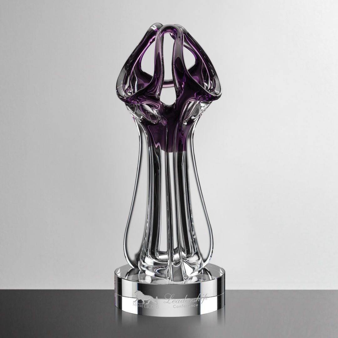 Torino Crystal Award – Luxury Executive Trophy crystal edge - Crystal House