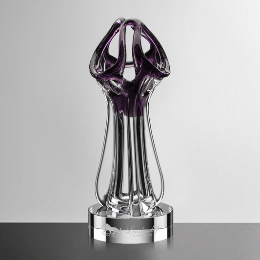 Torino Crystal Award – Luxury Executive Trophy crystal edge - Crystal House