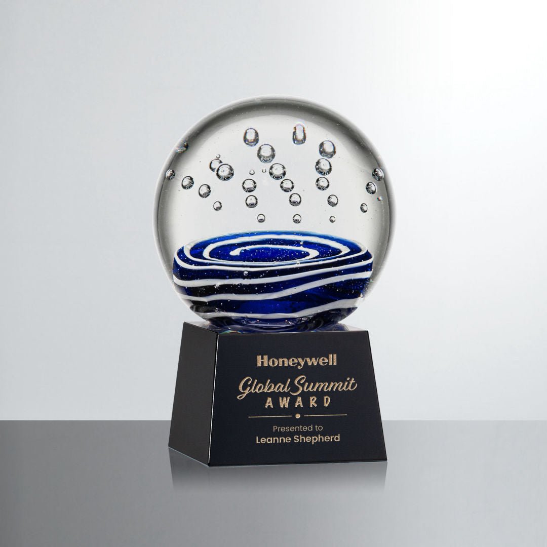 Tranquility Crystal Award – Luxury Corporate Gift crystal edge - Crystal House