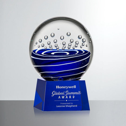 Tranquility Crystal Award – Luxury Corporate Gift crystal edge - Crystal House