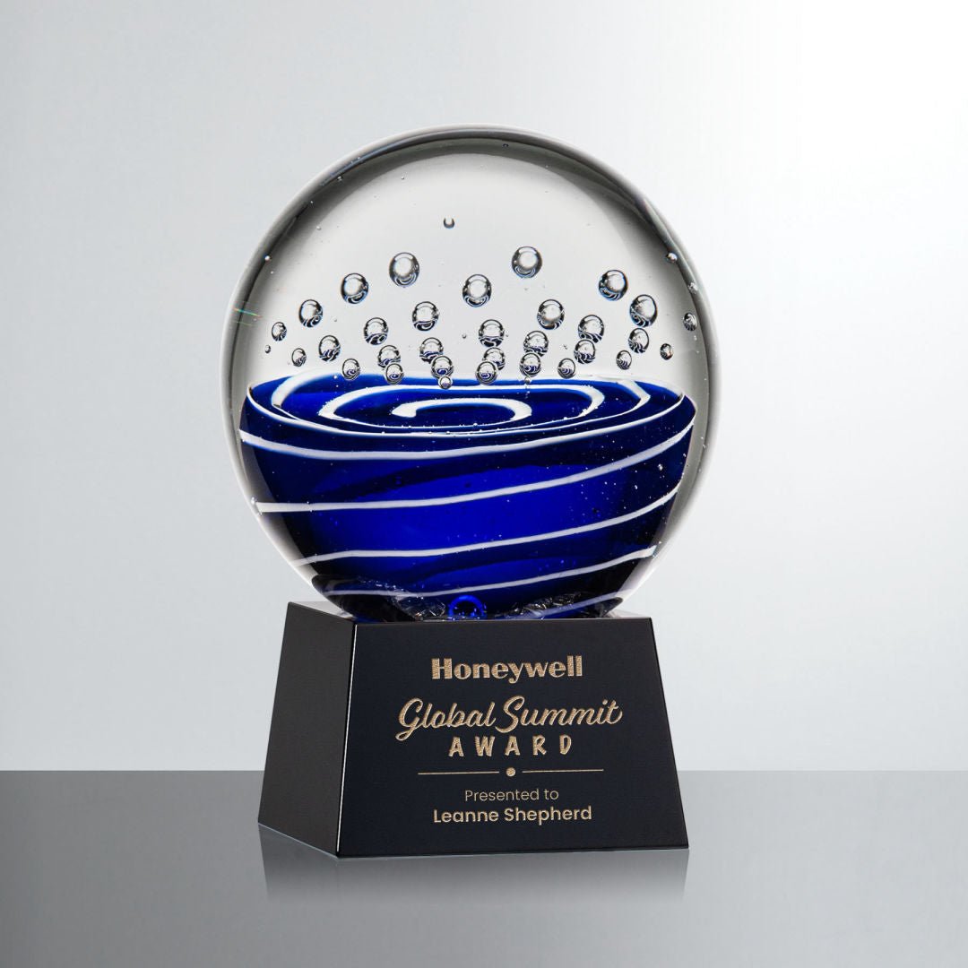 Tranquility Crystal Award – Luxury Corporate Gift crystal edge - Crystal House