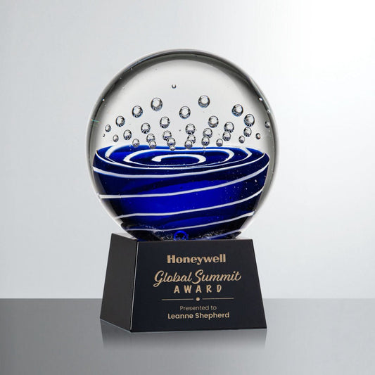 Tranquility Crystal Award – Luxury Corporate Gift crystal edge - Crystal House