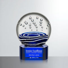 Tranquility Crystal Award – Luxury Recognition Trophy crystal edge - Crystal House