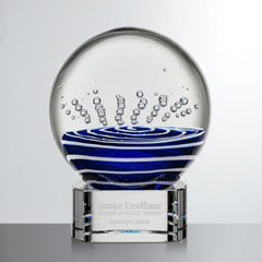 Tranquility Crystal Award – Luxury Recognition Trophy crystal edge - Crystal House