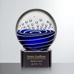 Tranquility Crystal Award – Luxury Recognition Trophy crystal edge - Crystal House