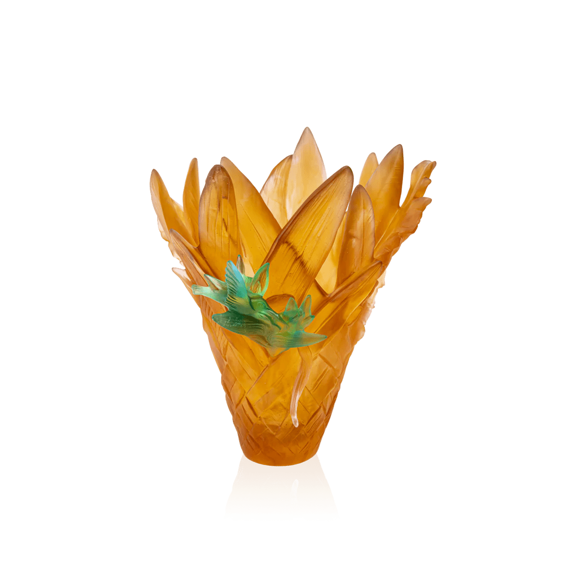 Tressage Paradis Vase Daum - Crystal House