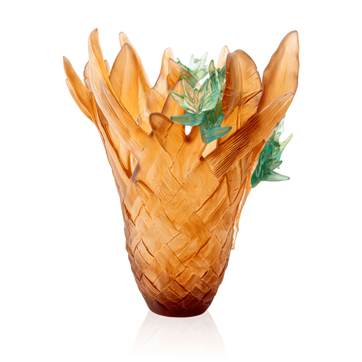 Tressage Paradis Vase Daum - Crystal House