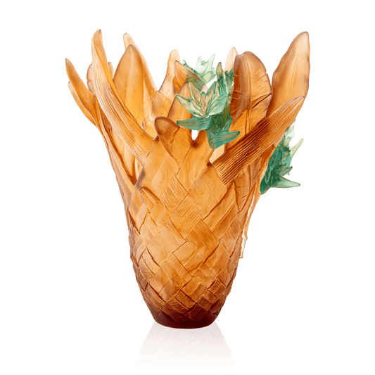 Tressage Paradis Vase Daum - Crystal House