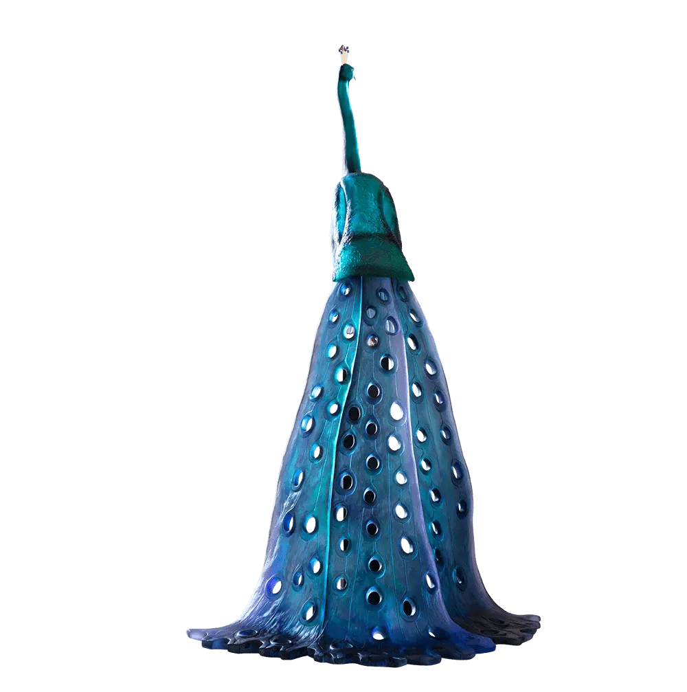 Tropical Peacock by Madeleine van der Knoop Daum