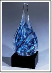 Tropical Storm Sculpture - 2096 Monarch Custom Glass