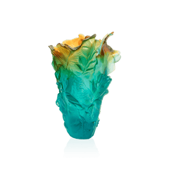 Tropical Voyage Vase Daum - Crystal House