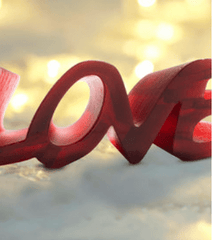 True Love in Red Daum - Crystal House