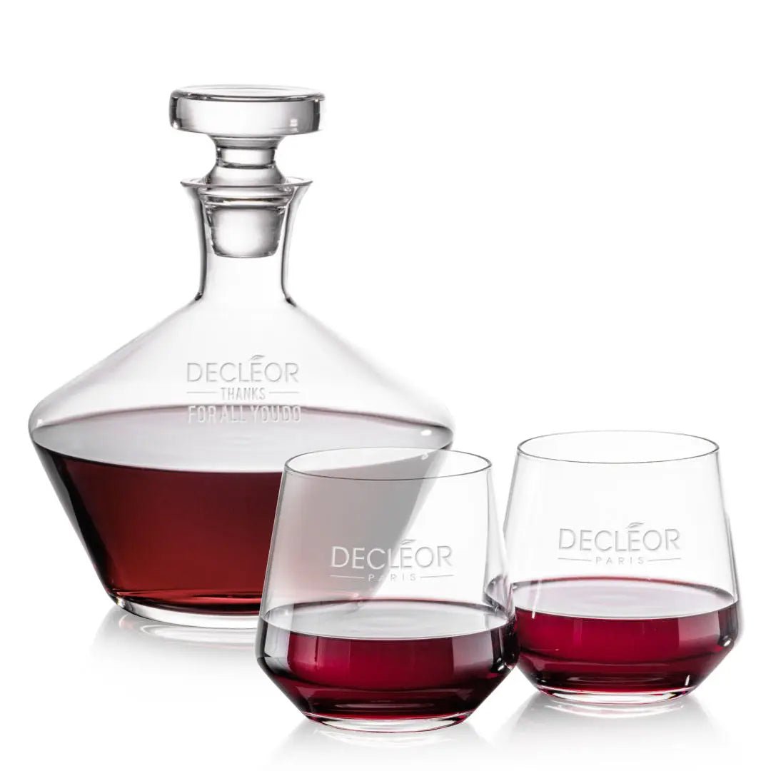 Tucson  Decanter & Lid Crystal House