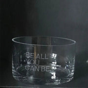 US Army slogan candy bowl