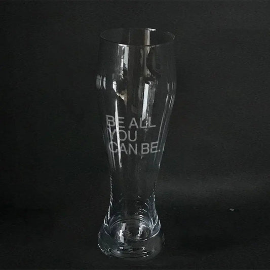 US Army slogan Be all you can be -pilsner Crystal House