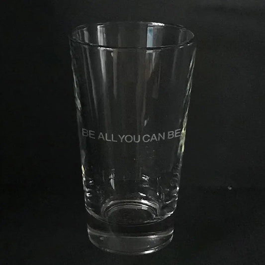 US Army slogan-Be all you can be -pint glass Crystal House