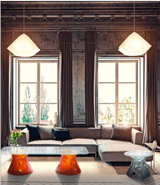 Vegetal Coffee Table Daum - Crystal House