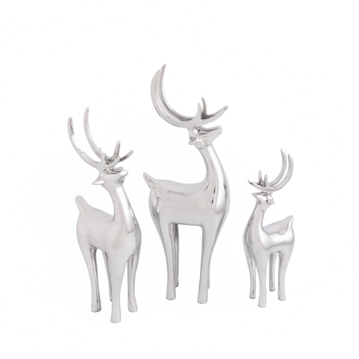 Vintage Reindeer Trio Nambé