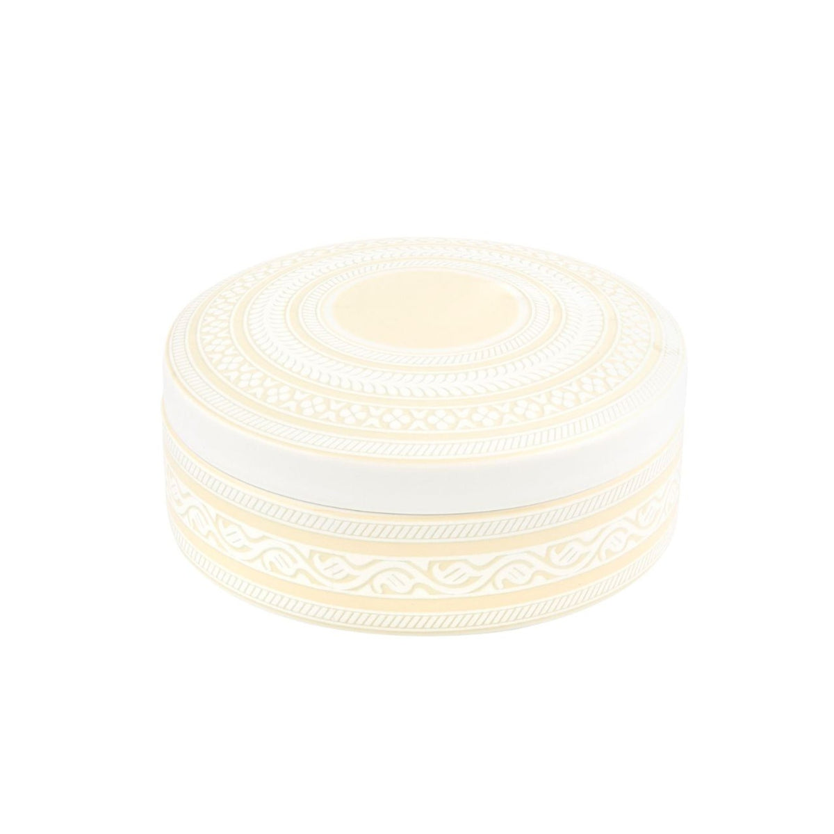Vista Alegre Ivory Large Round Porcelain Box – Luxury Decorative Gift Vista Alegre - Crystal House