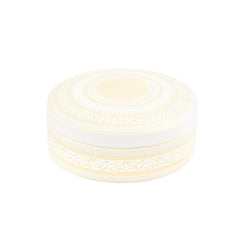 Vista Alegre Ivory Large Round Porcelain Box – Luxury Decorative Gift Vista Alegre - Crystal House