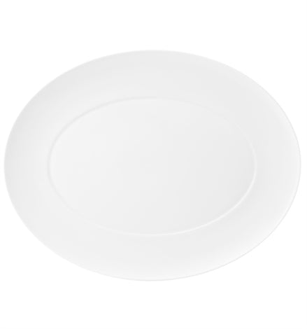 DOMO WHITE SMALL OVAL PLATTER Vista Alegre