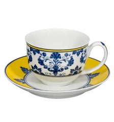 CASTELO BRANCO COFFEE CUP & SAUCER - Crystal House