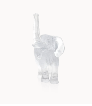 White Elephant by Jean - François Leroy Daum - Crystal House