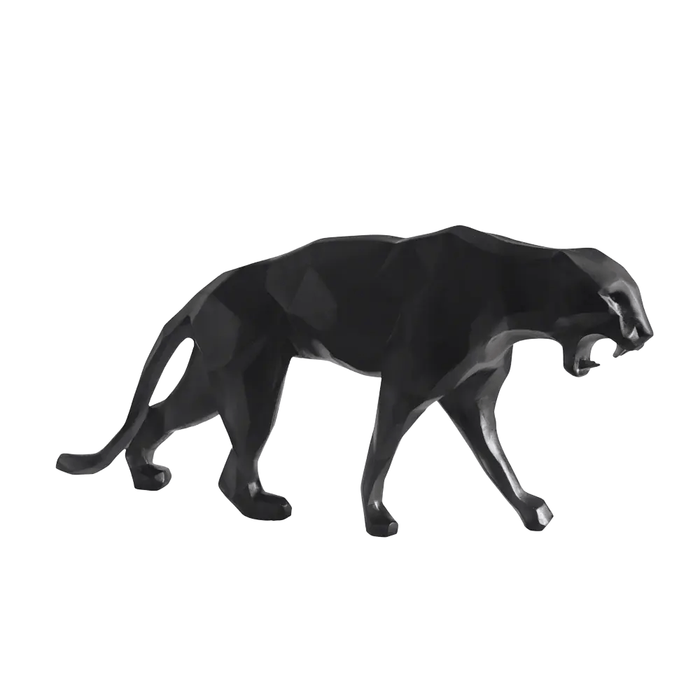 Wild Panther by Richard Orlinski 99 ex Daum