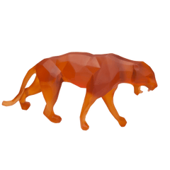 Wild Panther by Richard Orlinski 99 ex Daum