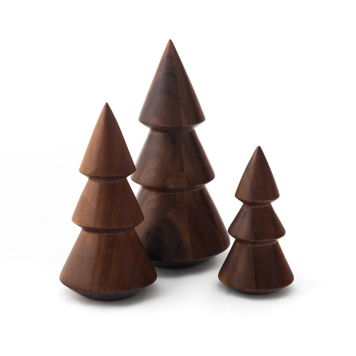 Wooden Tree Trio Crystal House